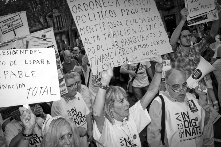 Manifestación 15 Oct. en Barcelona