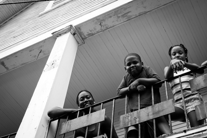 New Orleans - Afroamerican Family